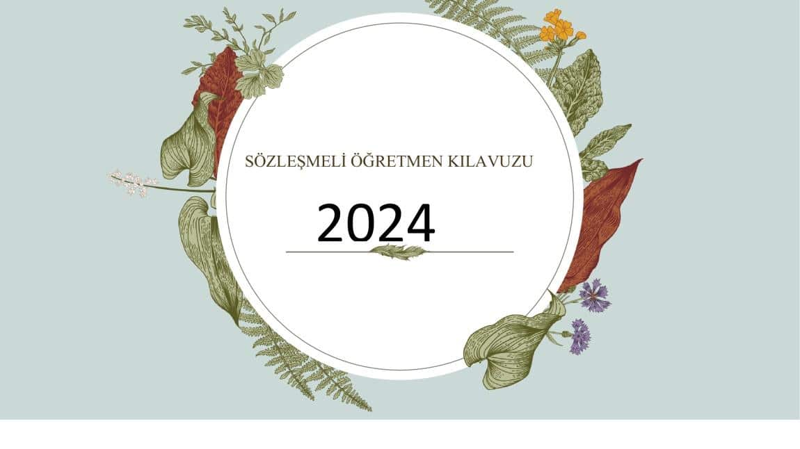 SÖZLEŞMELİ ÖĞRETMEN ATAMA KILAVUZU 2024